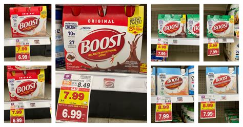 Boost Nutritional Shakes Are As Low As 299 With Kroger Mega Event