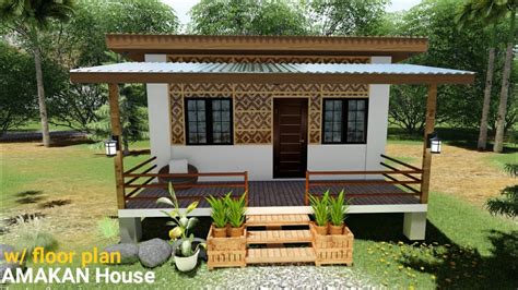 Amakan Pinoy House Design 60 X 60 Meters Simple House Ph Youtube