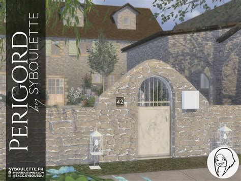 Perigord Country Build Cc Sims 4 Syboulette Custom Content For The Sims 4