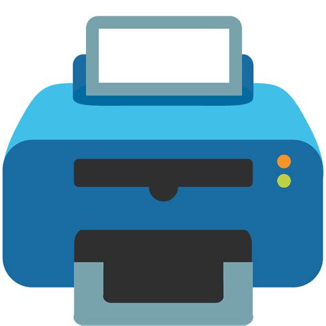 Printer Emoji Clipart Free Download Transparent Png Creazilla