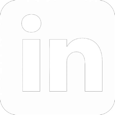 Linkedin White Logo Png Transparent Background Linkedin Logo Png