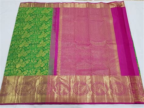 Festive Wear Real Zari Gold Kanchipuram Wedding Silk Sarees With Blouse Piece At Rs 16000 In