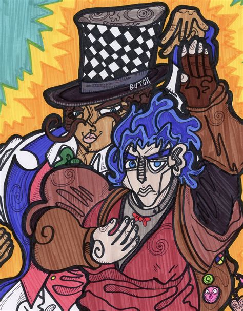 Drawing Every Jjba Character In Boingos Style — William And Jonathan