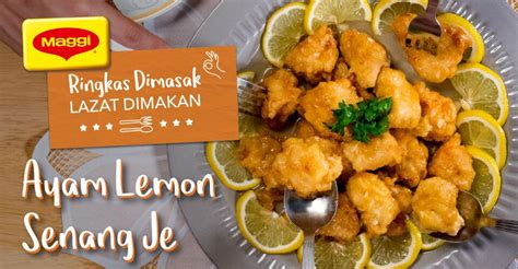 3 lembar daun jeruk purut. AYAM LEMON SENANG JE | Ayam lemon, Resepi ayam, Lemon
