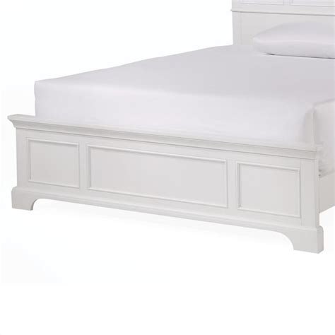 queen panel bed  white finish