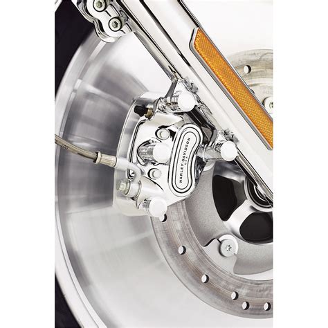 Harley Davidson Chrome Caliper Kit Dual Disc Sportster Dyna Softail Touring Ebay