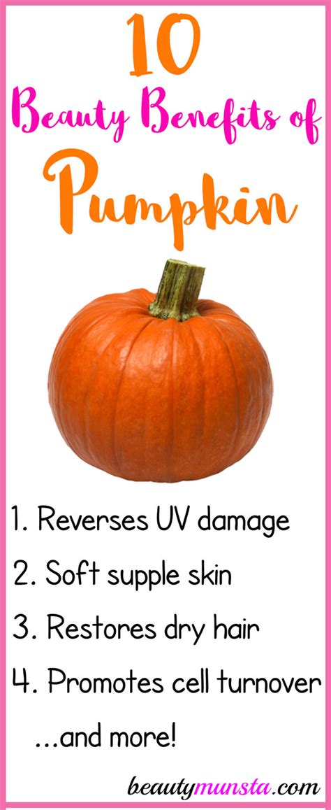 10 Beauty Benefits Of Pumpkin For Skin Hair And More Beautymunsta