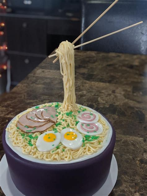 Ramen Cake I Made 😁 Japan Japanese Noodle Japanese Noodle Soup
