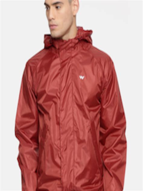 Buy Wildcraft Red Waterproof Rain Jacket Rain Jacket For Men 6523865