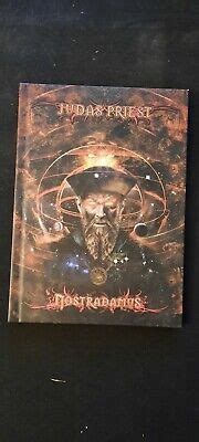 Judas Priest Nostradamus Cd Hardcover Book Limited Edition Halford Metal Ebay