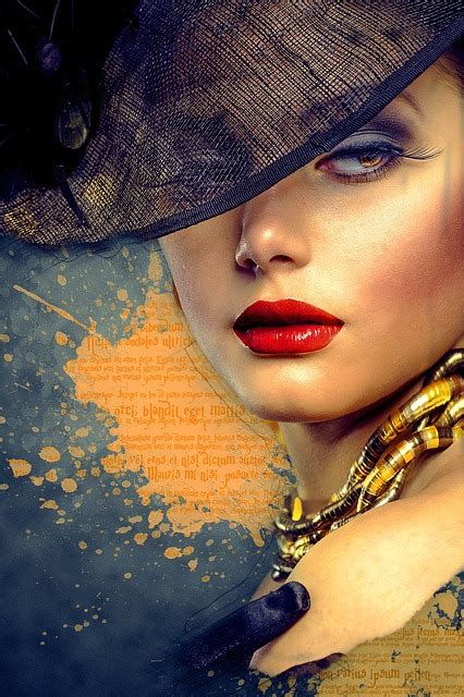 Woman Portrait Hat Free Photo On Pixabay