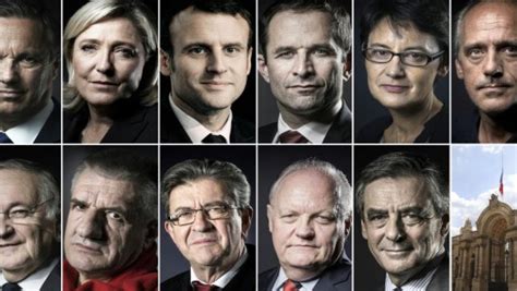 Les Portraits Détaillés Des Candidats à Lélection Présidentielle 2017