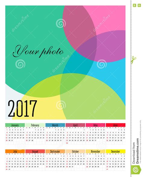 Simple 2017 Year Calendar 2017 Calendar Design 2017 Calendar