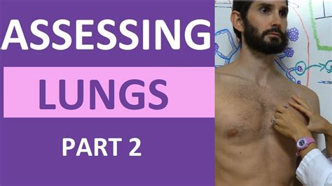 Lung Assessment Nursing Lung Auscultation Assessing Lung Sounds