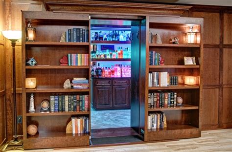 Hidden Bookcase Doors Secure And Custom High Tech Secret Bookcases