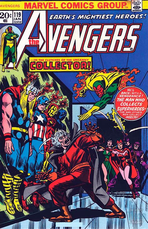 Avengers 119 Review Jan 1974 Night Of The Collector