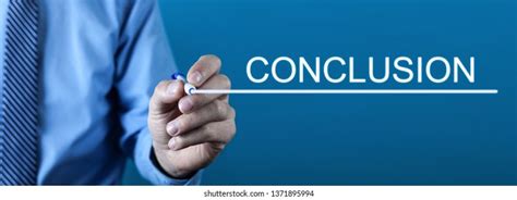 Conclusions Images Stock Photos And Vectors Shutterstock