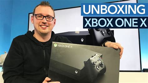 Xbox One X Unboxing Das Steckt In Der Verpackung Der Standard