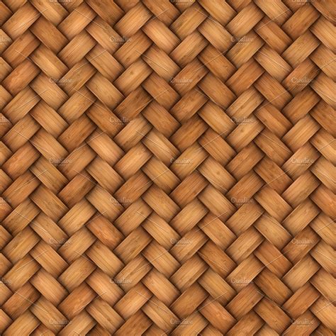 Wicker Rattan Seamless Texture For Cg Containing Background Design