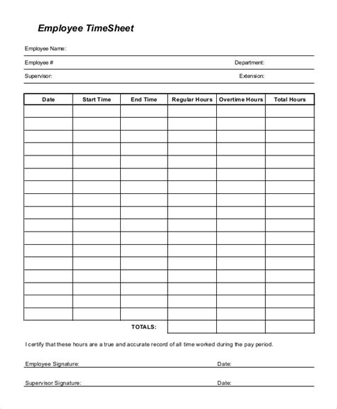 Excel weekly free time card. FREE 9+ Sample Printable Time Sheet Templates in PDF | MS ...
