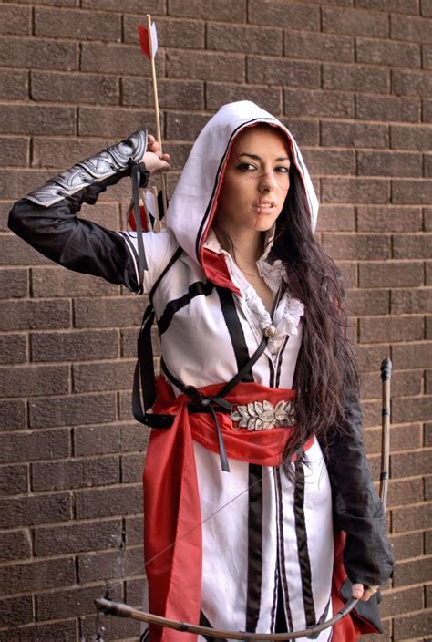 The Beauty Of Cosplay Aiqiao Version Of Assassins Creed Assassins Creed Cosplay Female