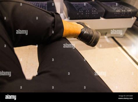 Crossed Legs Train Hi Res Stock Photography And Images Alamy