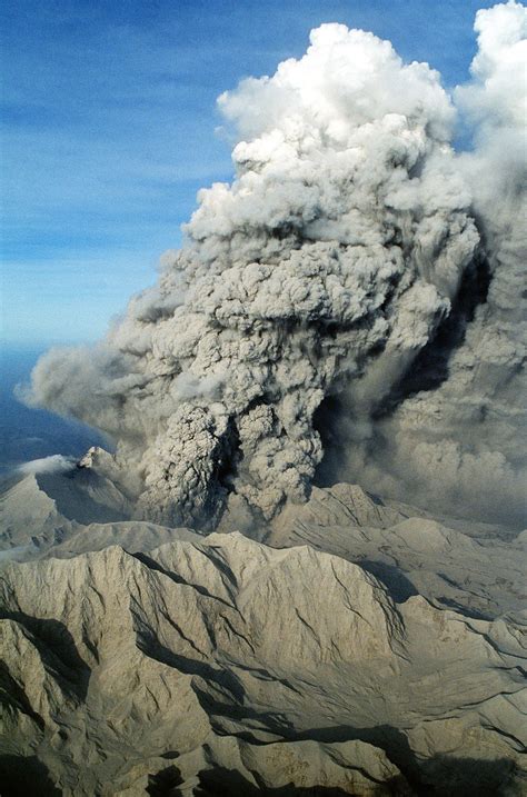Volcanic Ash Billows Into The Sky During The Eruption Of Mount Pinatubo