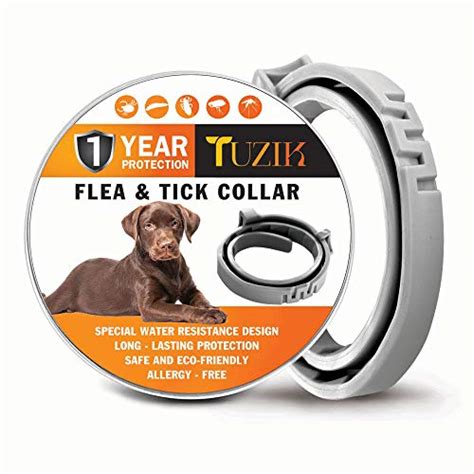 Tuzik Flea Collar For Dogs 12 Months Flea And Tick Prevention Dog