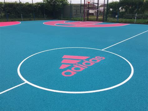 Polymeric Rubber Muga Court Surfaces Color Spray Tennis Court Farm
