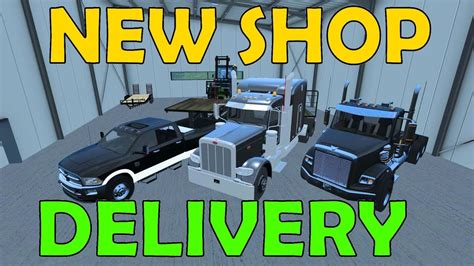 Farming Simulator 17 Setting Up New Shop Delivery Company Youtube