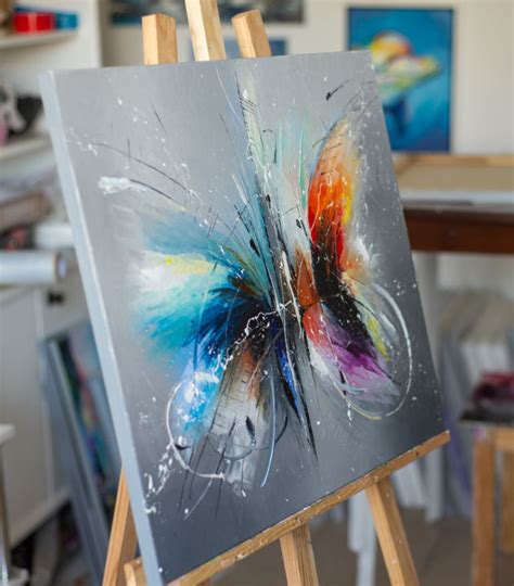 Butterflies Date Painting By Liubov Kuptsova Artmajeur