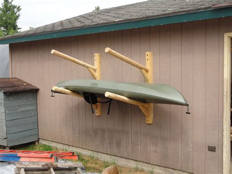 Canoe Kayak Storage Rack Freestanding Made With 100 Cedar Logs