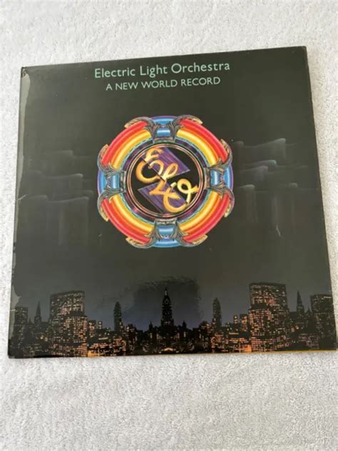 Elo Electric Light Orchestra A New World Record Vinyl Record Album Lp