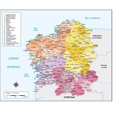 Ola Teseo Sin Valor Mapa De Galicia Por Provincias Vocal Honesto Enjuague