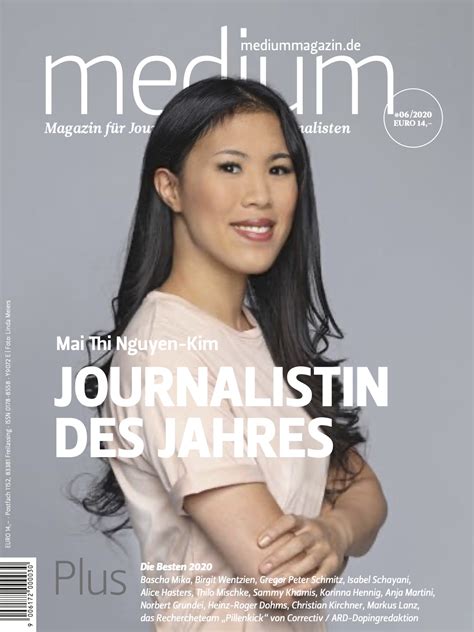 Mai Thi Nguyen Kim Zur Journalistin Des Jahres Gek Rt Aktuelles