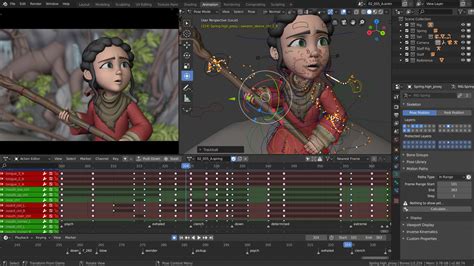 Copy and paste the url. Animation & Rigging — blender.org