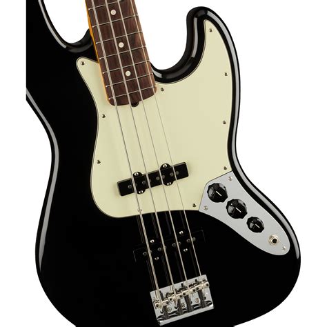Fender American Professional Ii Jazz Bass Rw Blk Electric Bass Guitar