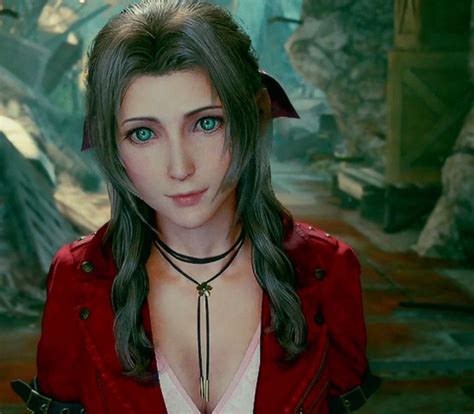 I am totally in for older woman x younger man so i ship them. Aerith Gainsborough on Instagram: "She is so cute 💕