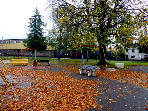 Fallen Leaves At The Grange Play Park © Kenneth Allen Cc By Sa20