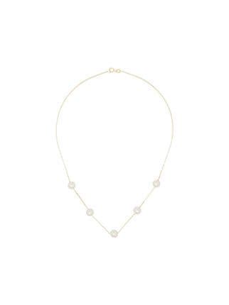 Anissa Kermiche Kt Yellow Gold Pearl Necklace Farfetch