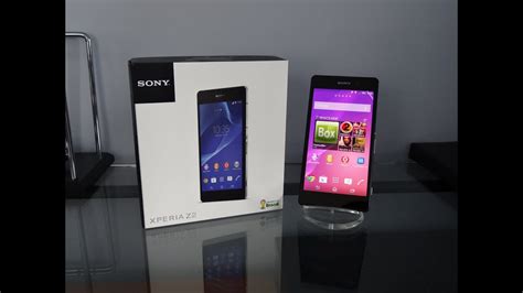 Sony Xperia Z2 Unboxing And First Impression Youtube