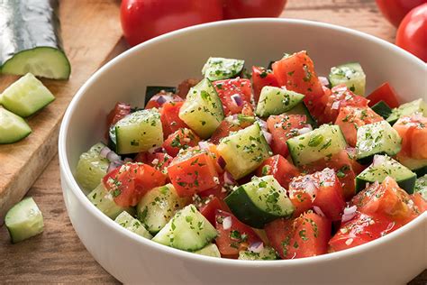 Mediterranean Cucumber Tomato Salad Recipe Coop