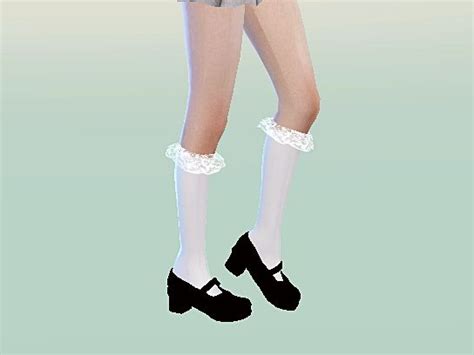 Mary Jane Shoes Solid Colors At Marigold Via Sims 4 Updates Sims 4