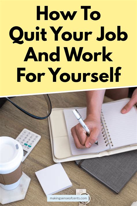 How To Quit Your Job And Become Self Employed â 5 Steps For Success