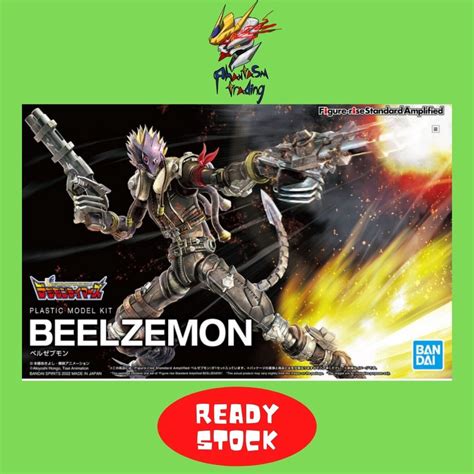 Readystock Bandai Figure Rise Standard Amplified Frs Amplified Beelzemon Beelzebumon