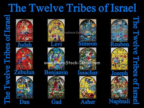 The Twelve Tribes Of Israel Photostock Israel Licensed Stock Photography