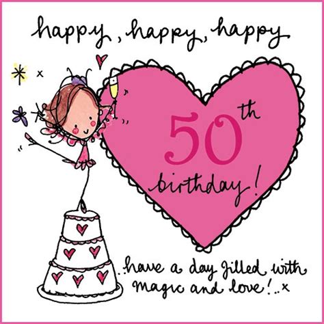 50th Birthday Wishes Female
