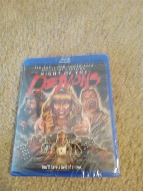 Scream Factory Night Of The Demons Blu Ray Dvd Combo Pack Collector S New Sealed Picclick