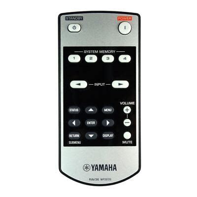 Genuine Yamaha Rx V Av Receiver Remote Control Ebay