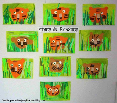 Best Tigers Images Tiger Crafts Tiger Art Jungle Art
